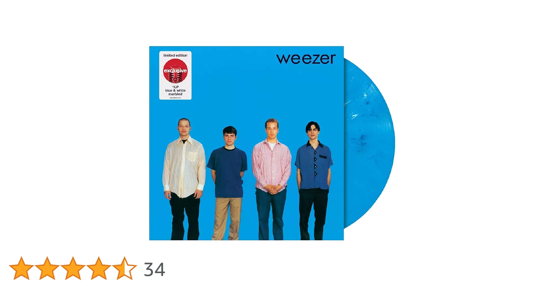 洋楽レコード weezer ウィーザー　0372 Weezer – Weezer – Vinyl (LP, Album + 2 more), 2002 [r551992